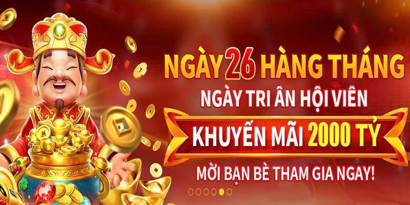 Chơi nổ hũ tại Hubet sẽ được nhận nhiều ưu đãi siêu khủng